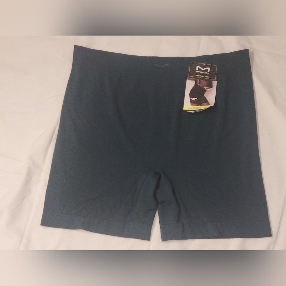 Maidenform Dark Teal/Shaded Blue Shapewear Shorts